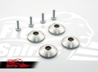 Free Spirits Triumph New Classic Damper Kit Plugs (Silver) (301903S)