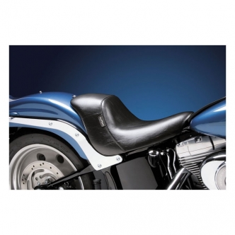 Le Pera Bare Bones Foam Solo Up Front Seat For Harley Davidson 08-17 Softail 150mm Tire (excl. Deuce, FXS & FLS) Models (LXEU-007)