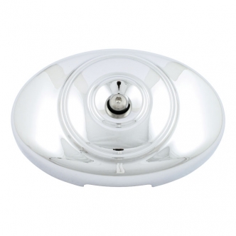 Doss Big Twin Air Cleaner Cover In Chrome Finish with Cut Out (ARM679309)