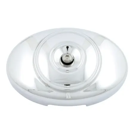 Doss Big Twin Air Cleaner Cover In Chrome Finish with Cut Out (76056)