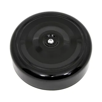 Doss Bobber Style Stock Air Cleaner Cover In Gloss Black Finish 7 Inch Diameter (ARM415615)