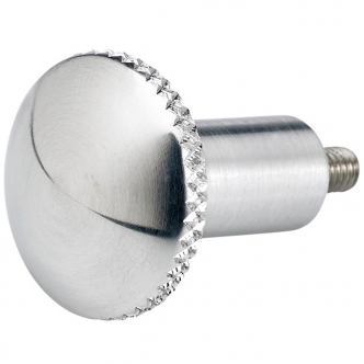 Joker Machine Knurled Triumph Choke Knob Raw (09-020K)