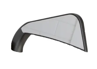Zodiac Avenger Mirrors in Black Finish (270859)