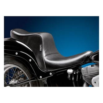 Le Pera Cherokee Smooth Full Length Foam Seat For Harley Davidson 2006-2017 Softail 200mm Tire Models (LK-020)