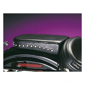 Le Pera Sanora Smooth Foam Pillion Pad With Smooth Cover For Harley Davidson 1957-1978 XL Sportster Models (L-040)