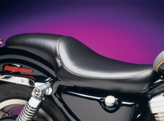 Le Pera Silhouette Foam Seat With Smooth Cover For Harley Davidson 1979-1981 XL Models (L-865)