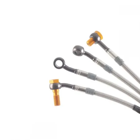 TRW Racing Brake Line Steel Braided For Triumph Models (1741-4522)