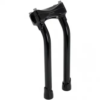 Biltwell 12 Inch Murdock Pullback Risers In Black (6404-201-12)