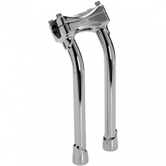 Biltwell 12 Inch Murdock Pullback Risers In Chrome (6404-105-12)