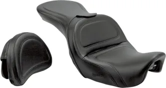 Saddlemen Explorer Seat With Backrest For Harley Davidson 2006-2017 FXD, 2010-2017 FXDWG & 2012-2016 FLD Dyna Motorcycles (806-04-0301)