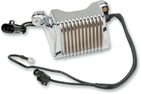 Drag Specialties Solid-State Regulator in Chrome For Harley Davidson 2004-2005 Touring Motorcycles (2112-0786)