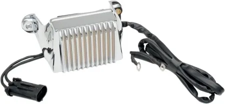 Drag Specialties Solid-State Regulator in Chrome For Harley Davidson 2002-2003 Touring Motorcycles (2112-0785)