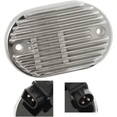 Drag Specialties Solid-State Regulator in Chrome For Harley Davidson 2008-2010 Softail Motorcycles (2112-0805)