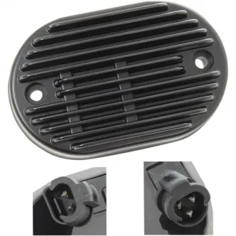 Drag Specialties Solid-State Regulator in Black For Harley Davidson 2011-2017 Softail Motorcycles (2112-0811)