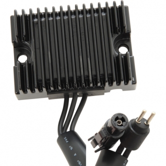 Drag Specialties Solid-State Regulator in Black For Harley Davidson 1994-2003 Sportster Motorcycles (2112-0828)