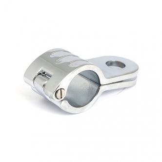 Highway Hawk Easy Clamp 25mm Chrome 1 Inch (68-195)