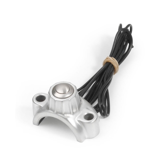 Kustom Tech Clamp With Micro Switch In Aluminium Satin For 1 Inch Deluxe Line And Classic Line (20-381)