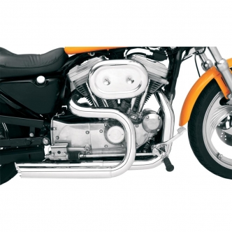 Bassani Heat Shield Pro Street in Chrome Finish For 1986-2003 Sportster Models (HS-XL-3215F)