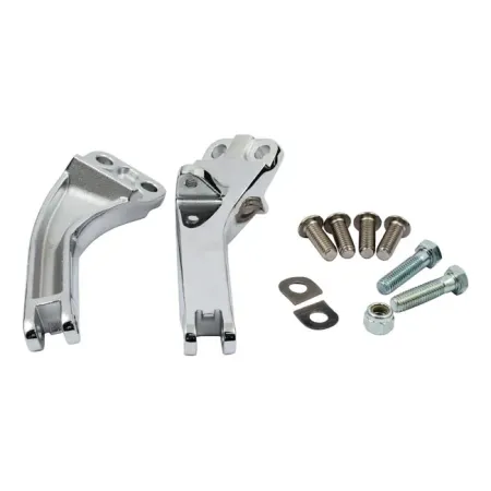 Passenger Footmount Kit in Chrome Finish For 2006-2017 Dyna Models (27-0858)