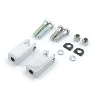 Passenger Peg Brackets in Chrome Finish For 1982-2003 Sporster XL (ARM566705)
