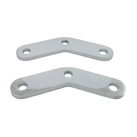 Softail Passenger Peg Riser Brackets in Chrome Finish For 1984-1999 Softail Models (74232)
