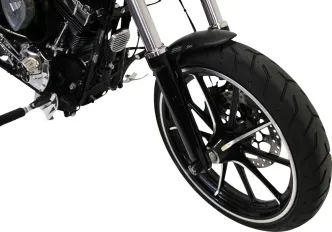Cult Werk Front Fender Custom V2 in Gloss Black Finish For 2013-2017 Softail FXSB Breakout Models (HD-BRO004)