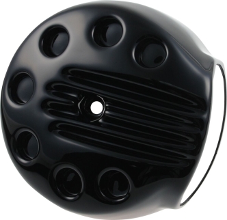 Cult Werk Air Filter Cover Slotted In Gloss Black Finish For 2013-2017 Softail FXSB Breakout Models (HD-BRO006)