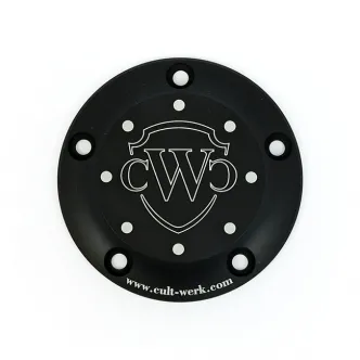 Cult Werk Point Cover in Gloss Black Finish For 1999-2017 Twin Cam Models (HD-BRO017)