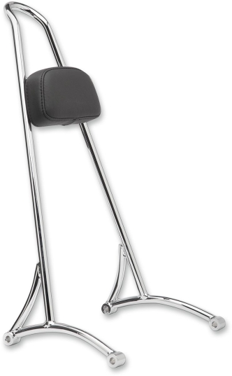 Burly Brand Sissy Bar Tall in Chrome Finish For 1996-2003 XL Models (B13-1503C)