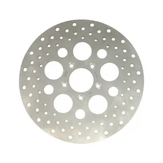 TRW Rear OEM Vintage Rigid Style Brake Rotor For 2000-2024 Softail, Dyna; 2000-2007 Touring; 2000-2010 XL Sportster (ARM119169)