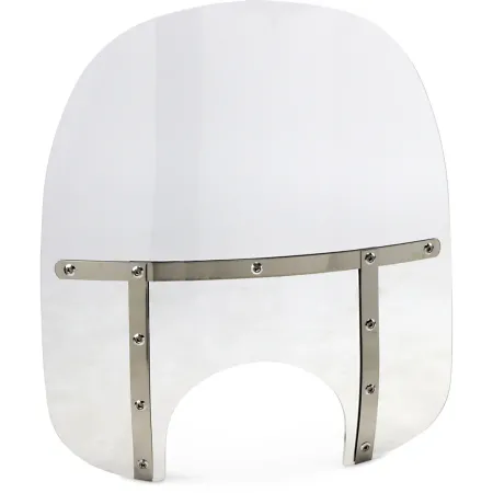 Memphis Shades 19 Inch Fats Windshield Clear For Harley Davidson 1999-2022 FLHR/FLHRI/FLHRCI/FLHRSI Road King Models (MEM3710)