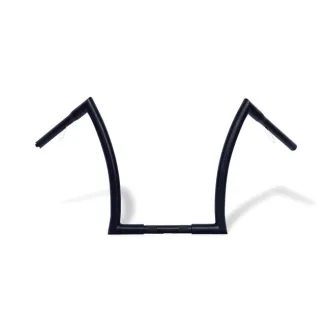 Highway Hawk Bad Ape Hanger 16 Inch Rise in Black Finish For 1982-2024 Harley Davidson Including E-Throttle Models (55-554B)
