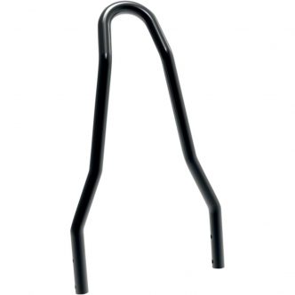 Drag Specialties Tapered Round Sissy Bar 13.06 Inch Height & 7-1/2 Inch Bar Width in Black Finish For 2004-2017 XL Models (50263817)