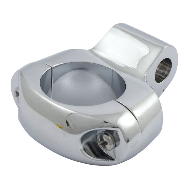 Doss Custom Mirror Clamp in Chrome Finish For Mounting Stock