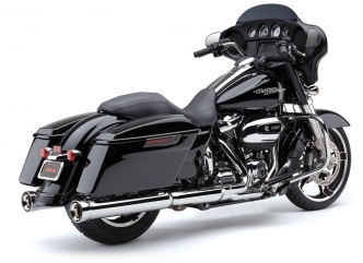 Cobra Neighbour Hater Slip-Ons in Chrome Finish For Harley Davidson 2017-2022 Touring Models (6109)