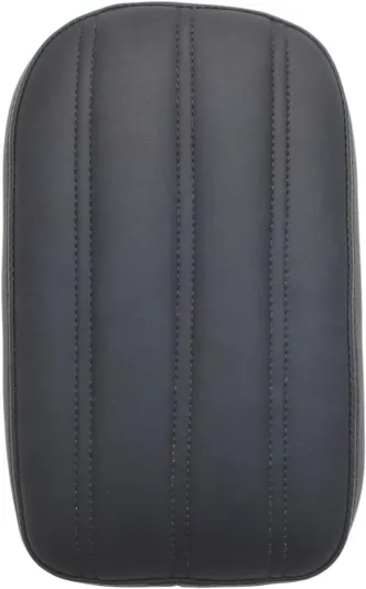 Saddlemen Solo Pillion Pad 15cm (6 Inch) Knuckle/Rear/Saddlehyde| Saddlegel in Black (SA1010)