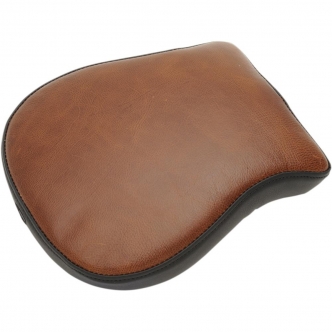 Saddlemen Solo Pillion Pad Lariat 23cm (9 Inch) / Rear / Leather | Saddlegel in Brown (SA1015)