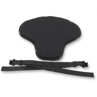 Saddlemen Low-Profile Seat Pad Soft Stretch / Universal / Saddlegel in Black (TS526)