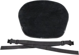 Saddlemen Plain Fleece Seat Pad Comfort Pad XXL Saddlegel in Black For Universal Fitment (BG990F)
