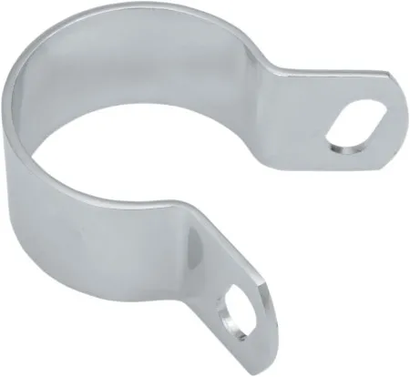Drag Specialties Midway Drag Pipe Mount Clamp in Chrome Finish (14-0542-SC1)