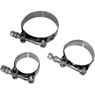 Shindy Pipe Clamp 1.5-1.64 Inch in Stainless Steel Finish (30-711)