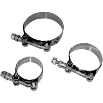 Shindy Pipe Clamp 1.5-1.64 Inch in Stainless Steel Finish (30-711)