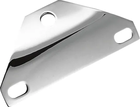 Drag Specialties Bottom-Mount Headlight Bracket in Chrome Finish (77-6014-SC2)