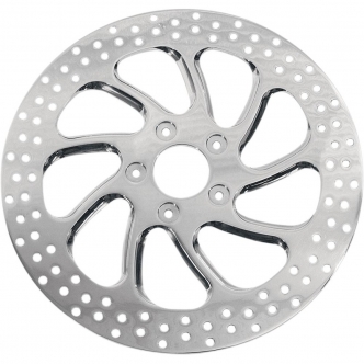 Performance Machine Brake Rotor Floating Rear in Torque Chrome Finish 11.5 Inch For 2000-2020 Softail, 2000-2017 Dyna, 2000-2007 Touring, 2000-2010 Sportster Models (01331523TORRSCH)