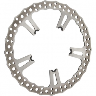 Arlen Ness Big Brake Rotor Kit 15 Inch Left Side Wheel For 2006-2016 Dyna With Stock 11.8 Inch Spoke Mount Rotor And 19 Inch Or Front Larger Wheel Models (02-991)