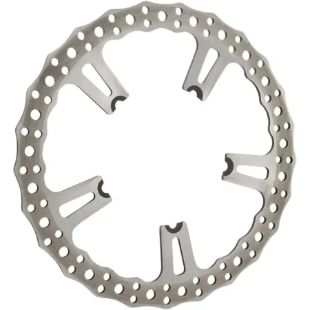 Arlen Ness Big Brake Rotor Kit 15 Inch Right Side Wheels For 2006-2017 Dyna With Stock 11.8 Inch Spoke Mount Rotor And 19 Inch Or Front Larger Wheel Models (02-993)
