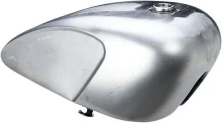 Drag Specialties Gas Tank 3.8 Gallon Legacy Lynx in Raw Finish For Universal Fit For Carb Models (012971)