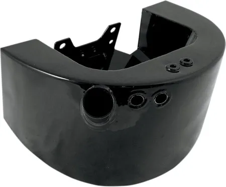 Drag Specialties Oil Tank in Black Finish For 2000-2017 FXS/FXST/FLS/FLST (Except FXSB/SE, FXCW/C) Approx. 3.3 Liter (76366B)