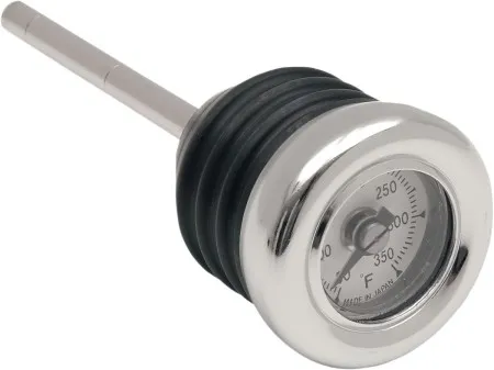 Drag Specialties Oil Plug Temperature Gauge For All 2000-2017 FXST/FLST (Except FXSB/SE) Models (86128)