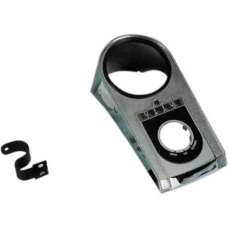 Drag Specialties Electronic Speedometer Dash Kit For 1996-1999 FXST/FLST Models (7125496CPT-BXLB)